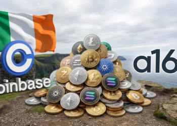 A16z Kryptomeny Coinbase Irsko