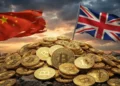 Čína Britania Bitcoin