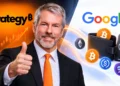 Saylor Strategy Google Kryptomeny